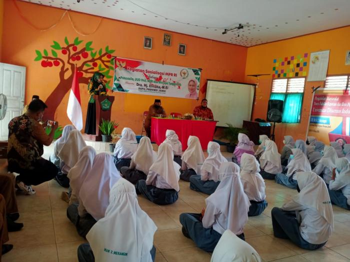 MPR RI Gelar Sosialisasi Empat Pilar Kebangsaan di MAN 2 Merangin 